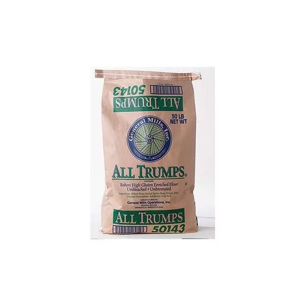 High Gluten Enriched Unbleached Unbromated Flour 50lbs, Gold Medal, Mfr#: 16000-50143